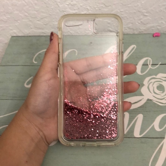 I phone 6s phone case glitter case *SOLD* - Picture 3 of 4